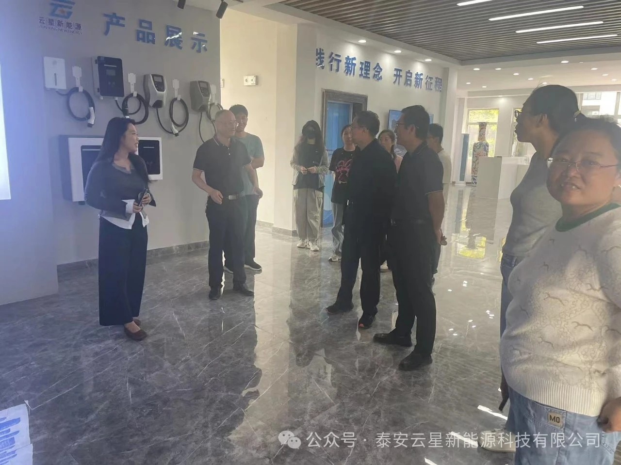 县委巡视组领导莅临云星新能源考察指导工作