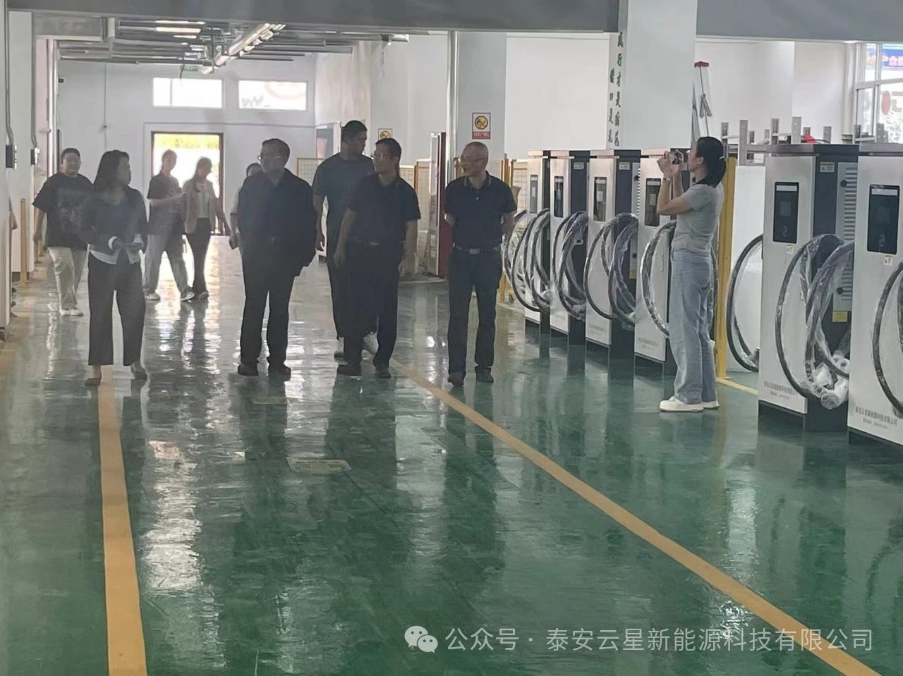 县委巡视组领导莅临云星新能源考察指导工作