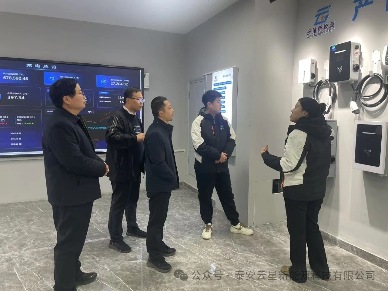 宁阳县发改委领导视察城资云星项目
